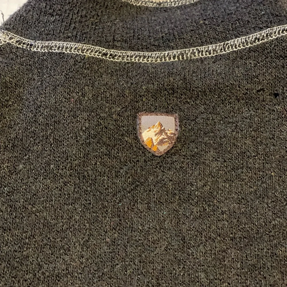 Kuhl‎ alpaca full zip jacket mens small brown/tan pre-owned condition